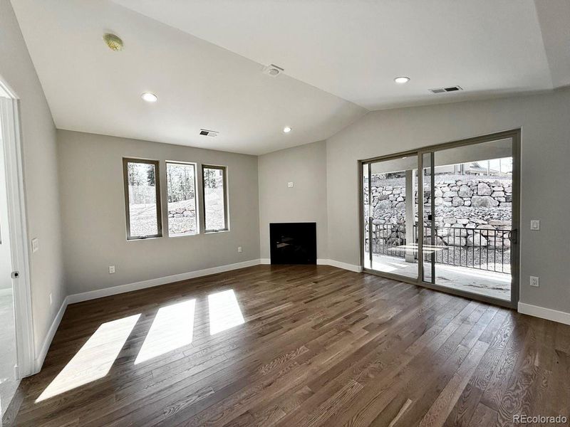 Living Room has Gas Fireplace. Living Room has Gas Fireplace.