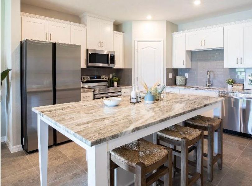 Furnished interior view inside a new home in Mirada, San Antonio (Image 8).