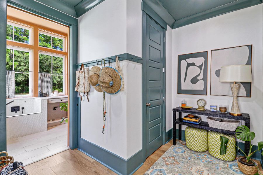 Furnished interior view inside a new home in , Bluffton (Image 9).