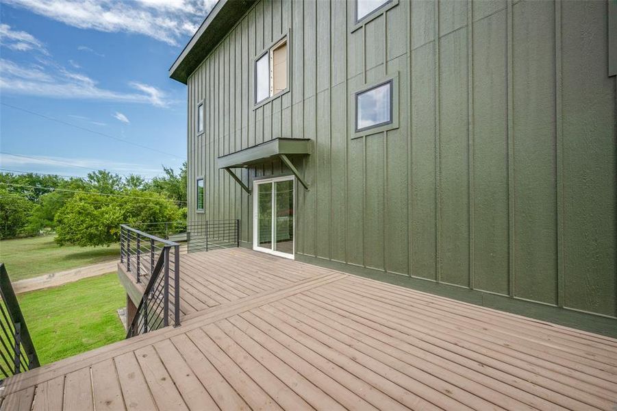 Exterior details and patio area of a home in , Bridgeport (Image 19).