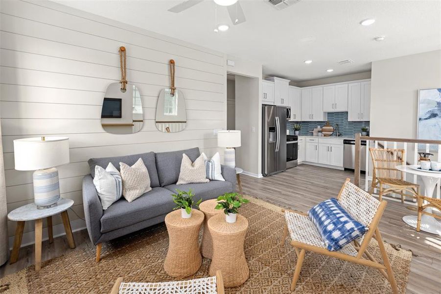 Furnished interior view inside a new home in Celebration, Celebration (Image 11).