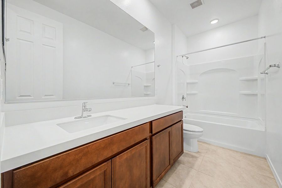 Furnished interior view inside a new home in Bella Vista Farms, San Tan Valley (Image 4).