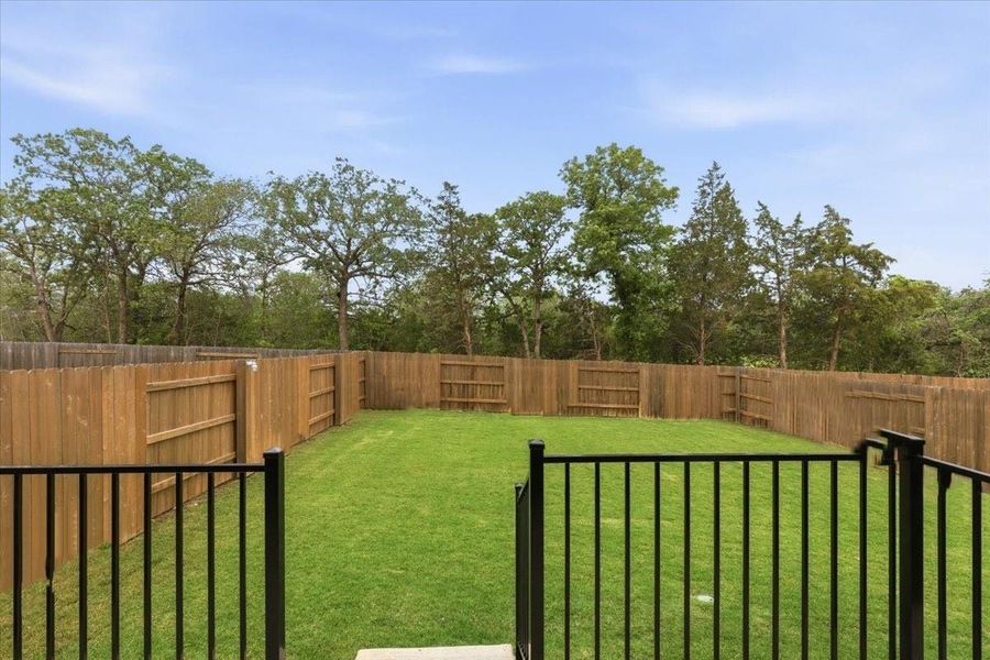 Backyard- Greenspace in back-means NO NEIGHBORS! Backyard- Greenspace in back-means NO NEIGHBORS!