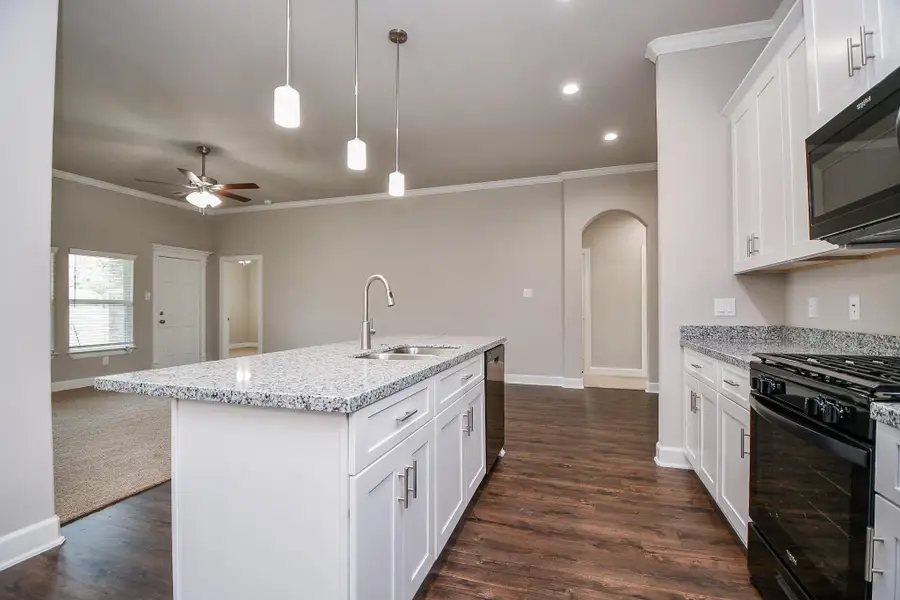 Furnished interior view inside a new home in , Houston (Image 5). Furnished interior view inside a new home in , Houston (Image 5).