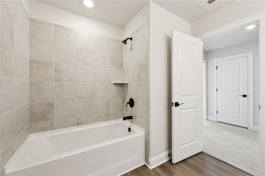 Furnished interior view inside a new home in River Pointe, Monroe (Image 17).