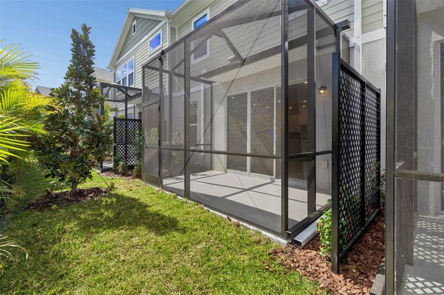 Exterior details and patio area of a home in , Parrish (Image 22). Exterior details and patio area of a home in , Parrish (Image 22).