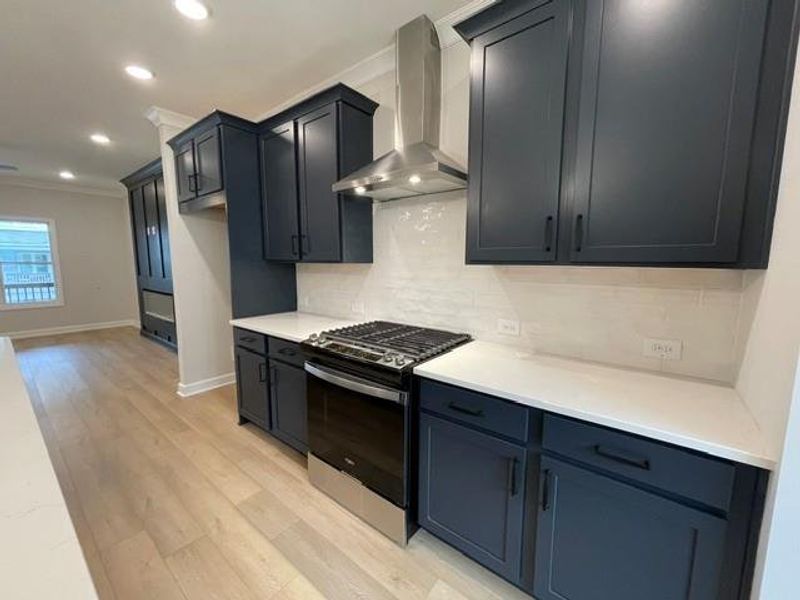 Furnished interior view inside a new home in Townes at South Main, Kennesaw (Image 14).