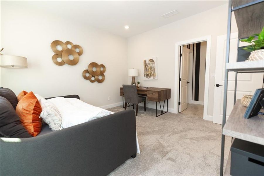 Furnished interior view inside a new home in Aberdeen, Hoschton (Image 41).