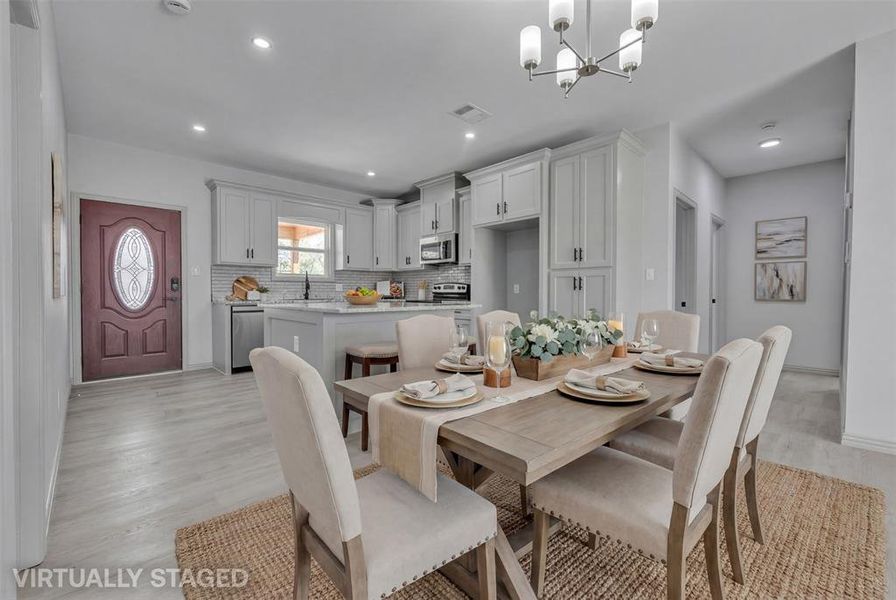 Virtually staged Virtually staged