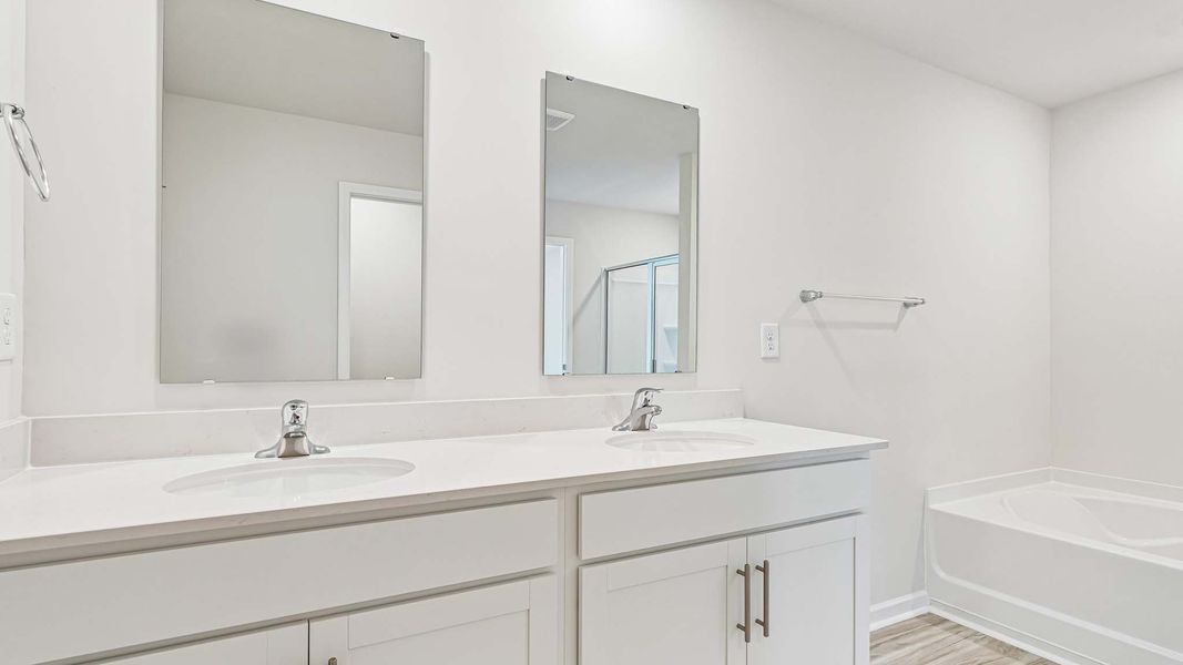 Furnished interior view inside a new home in Fergus Crossing, York (Image 6).