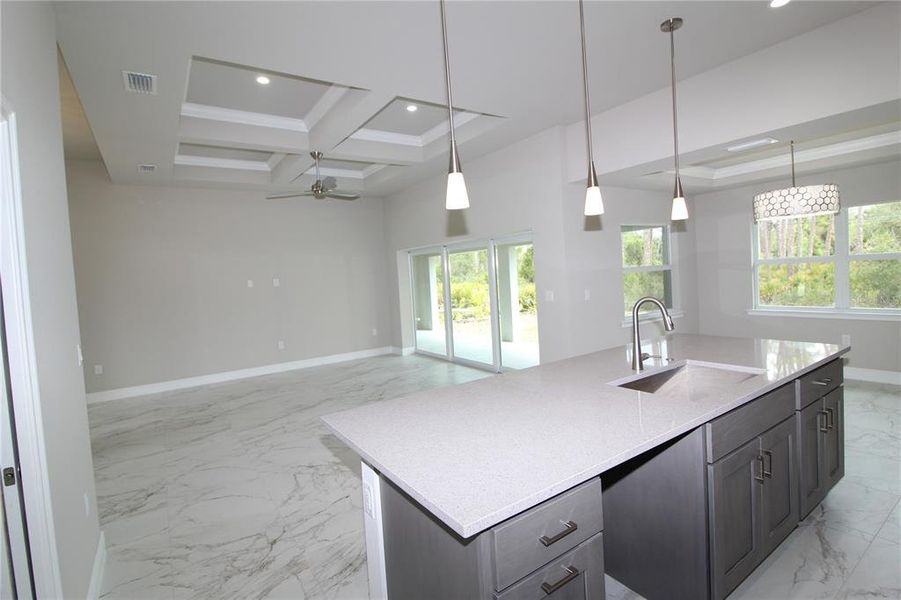 Spacious, unfurnished interior of a new home in , Port Charlotte (Image 23).