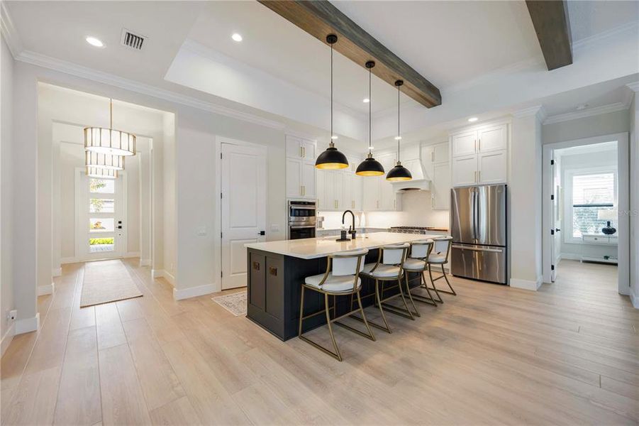 Furnished interior view inside a new home in Gran Place, Venice (Image 32).