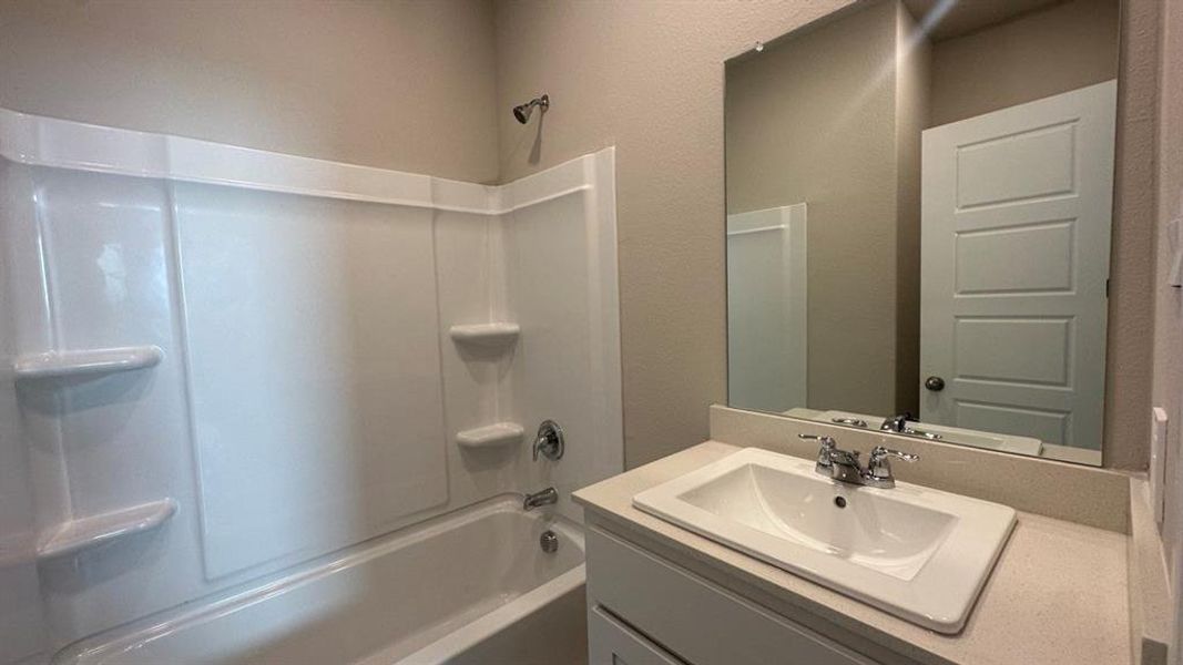 Furnished interior view inside a new home in Orchard Village, Fort Worth (Image 6). Furnished interior view inside a new home in Orchard Village, Fort Worth (Image 6).