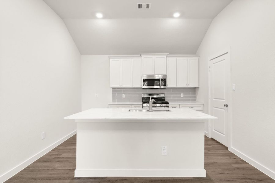 Furnished interior view inside a new home in Santa Fe, Cleveland (Image 6).