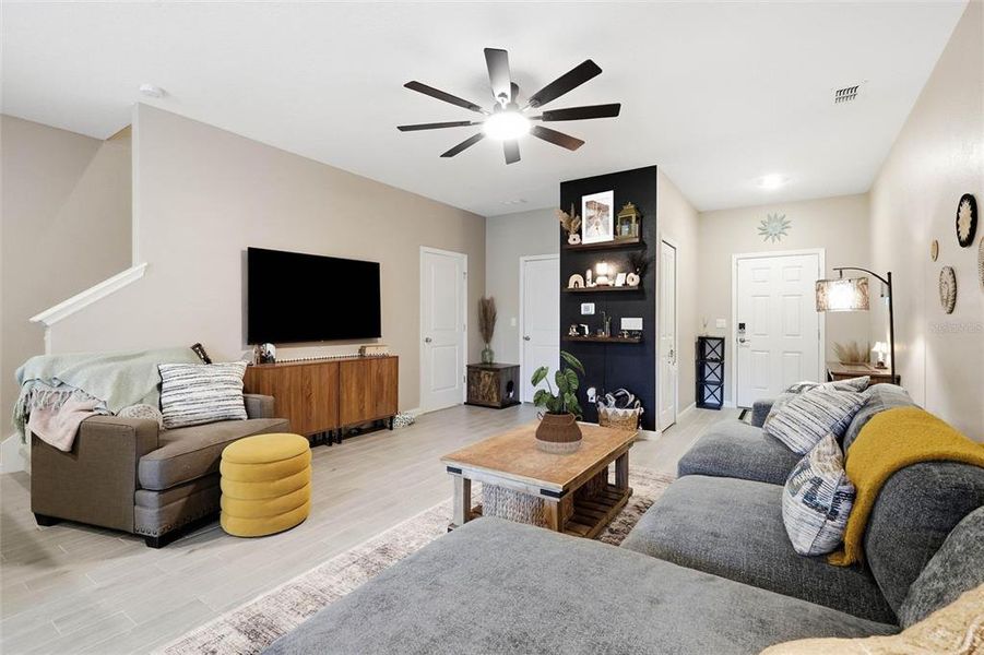 Furnished interior view inside a new home in Hardwick Farms, Jacksonville (Image 13). Furnished interior view inside a new home in Hardwick Farms, Jacksonville (Image 13).