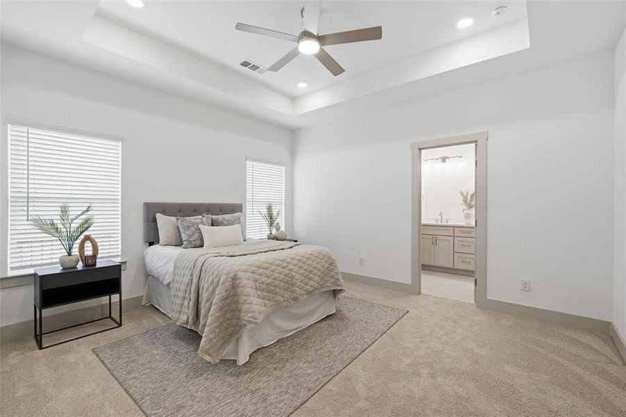 Furnished interior view inside a new home in , Hillsboro (Image 12).