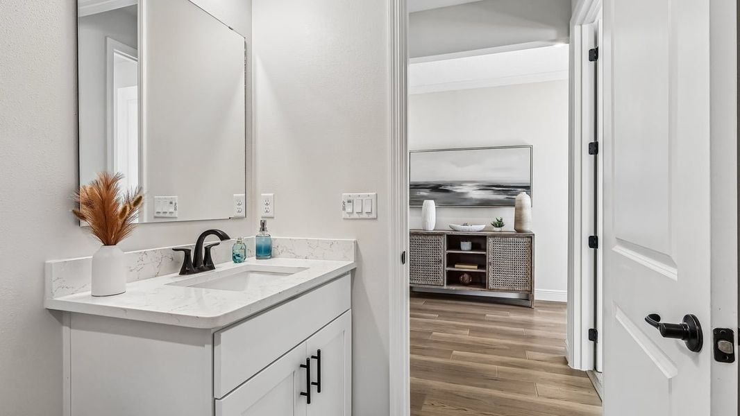 Representative furnished interior of a home built from the Venice by Maronda Homes in Malabar Springs, Palm Bay (Image 37).