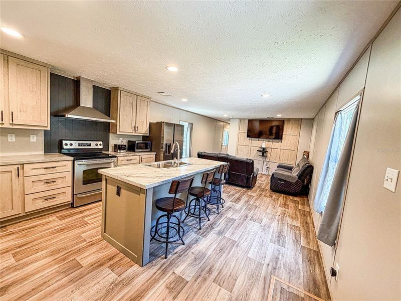 Furnished interior view inside a new home in , Dunnellon (Image 5).
