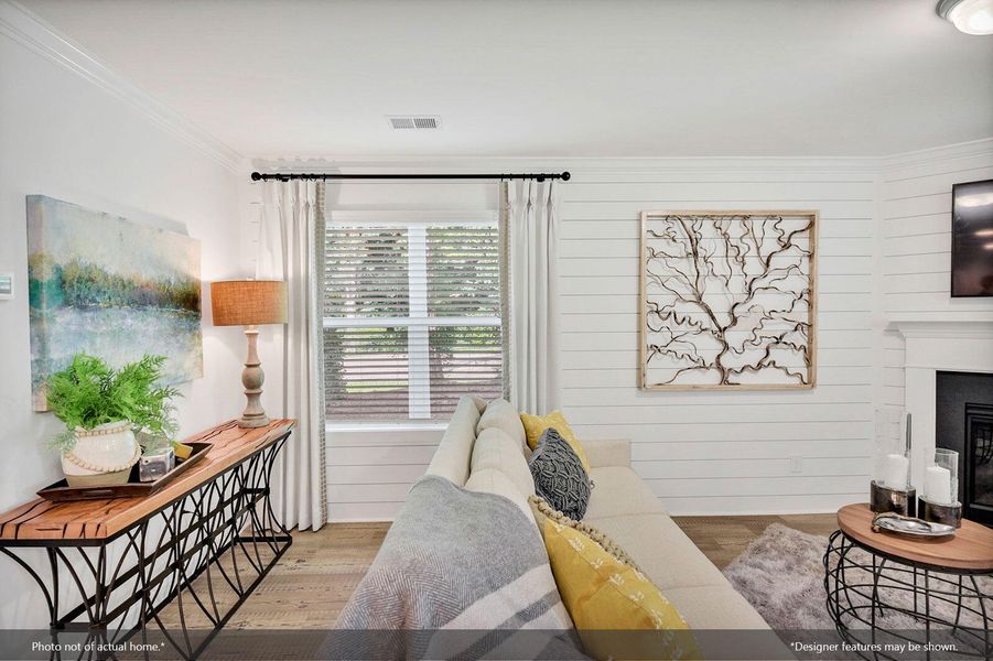 Furnished interior view inside a new home in Central Creek, Goose Creek (Image 15). Furnished interior view inside a new home in Central Creek, Goose Creek (Image 15).