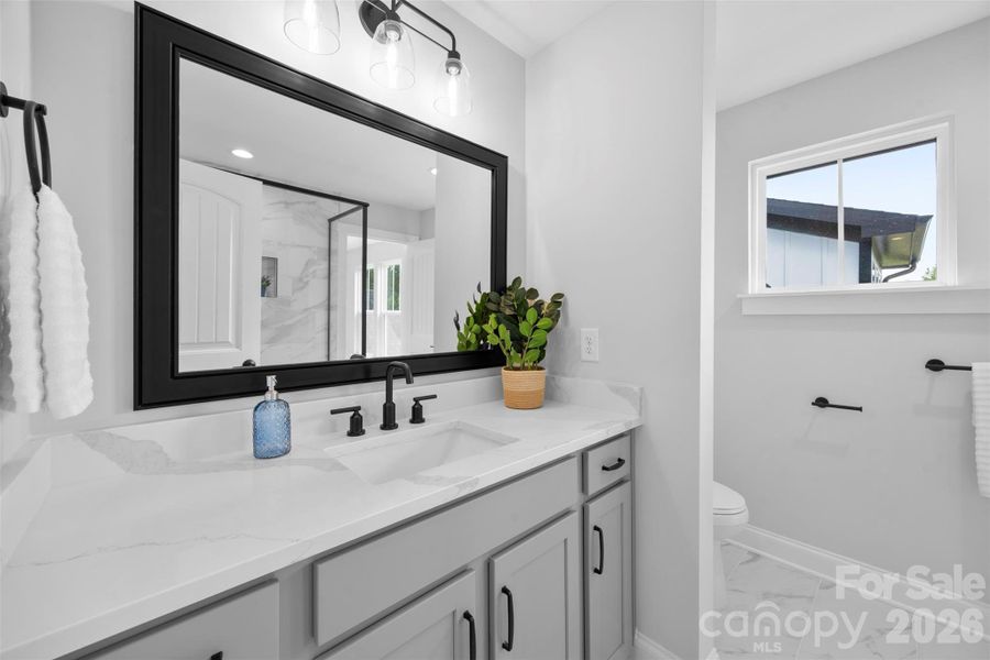 Furnished interior view inside a new home in , Lancaster (Image 9).