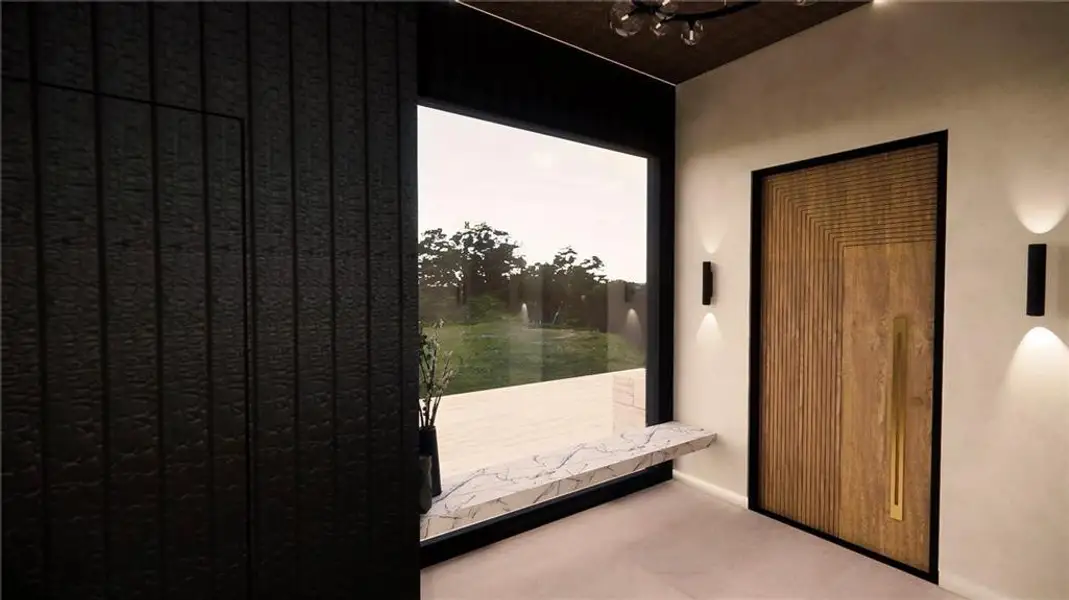 Exterior details and patio area of a home in , Atlanta (Image 3). Exterior details and patio area of a home in , Atlanta (Image 3).