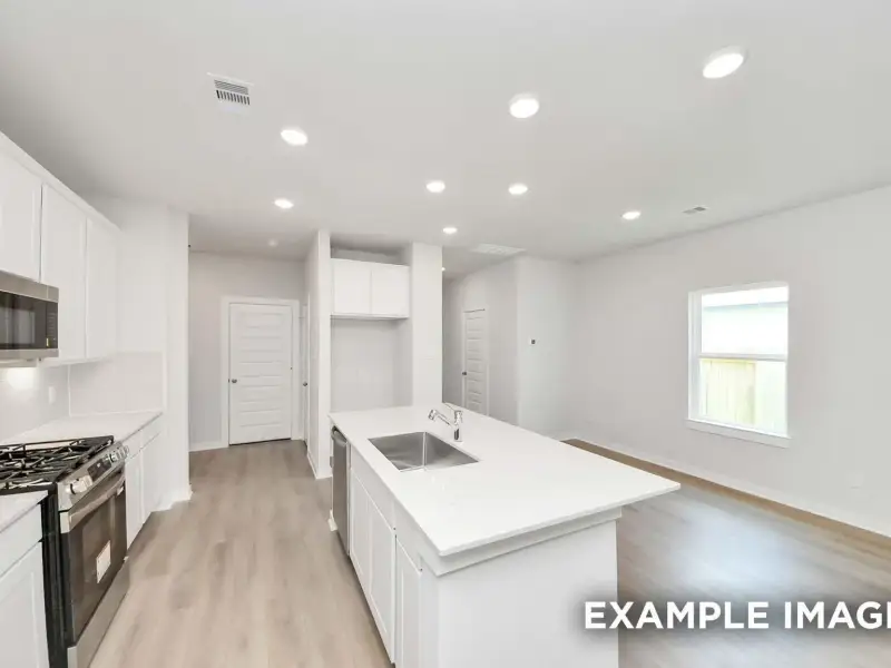 Furnished interior view inside a new home in Liberty Estates, Cleveland (Image 5).