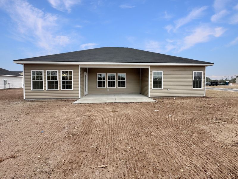 Exterior details and patio area of a home in Tibet Road at Sassafras, Allenhurst (Image 3). Exterior details and patio area of a home in Tibet Road at Sassafras, Allenhurst (Image 3).