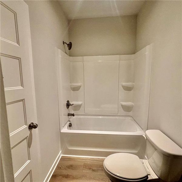 Furnished interior view inside a new home in Rosewood Lake Estates, Hoschton (Image 6).