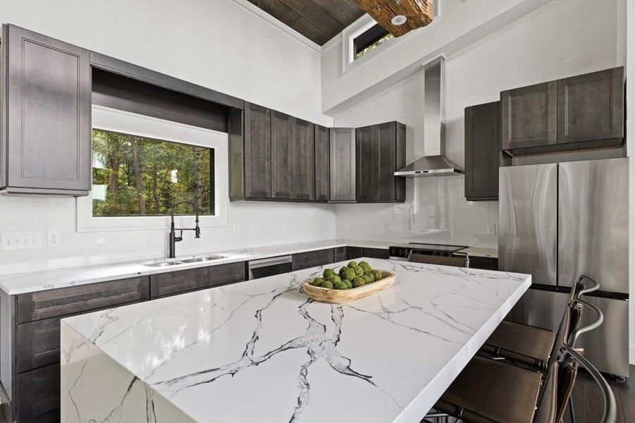 Furnished interior view inside a new home in , Mineral Bluff (Image 10).