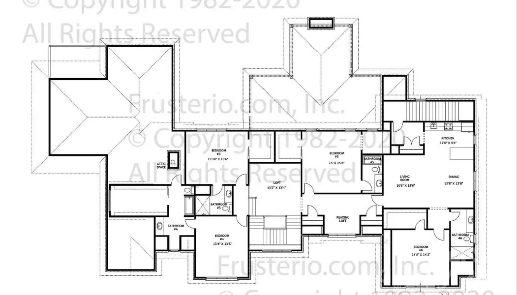 2D floor plan layout of this home in , Charlotte, NC (Image 3).