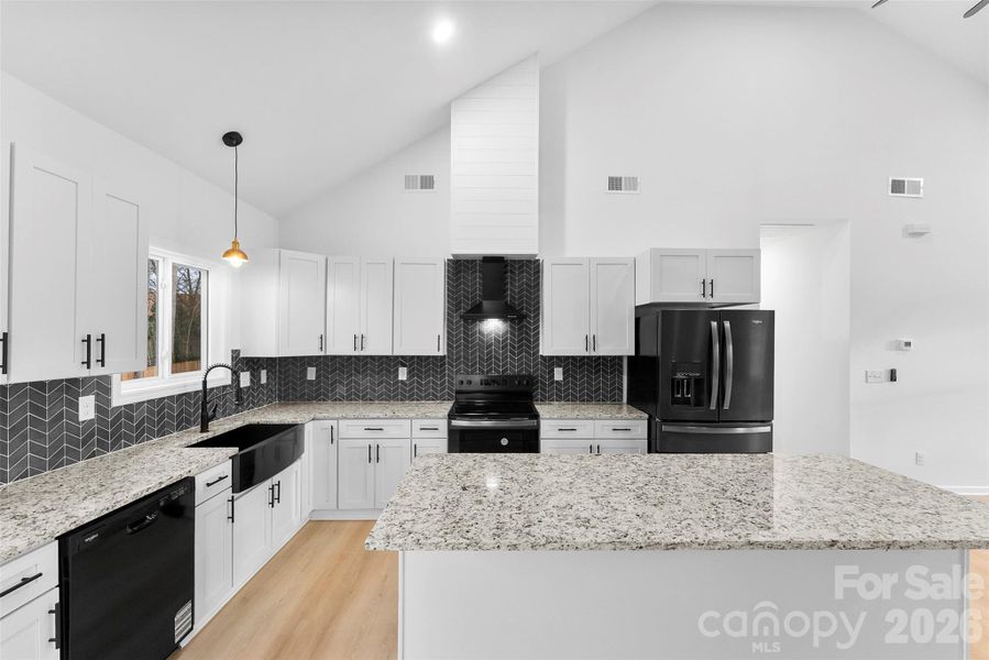 Furnished interior view inside a new home in , Cherryville (Image 18).