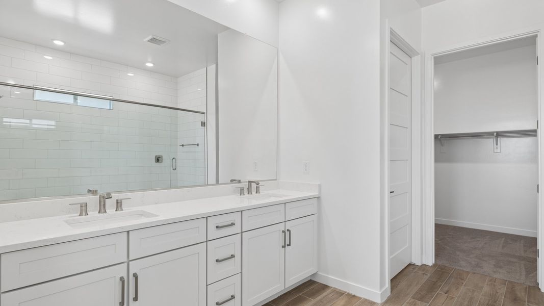 Furnished interior view inside a new home in The Ridge at Stone Butte, Phoenix (Image 12).