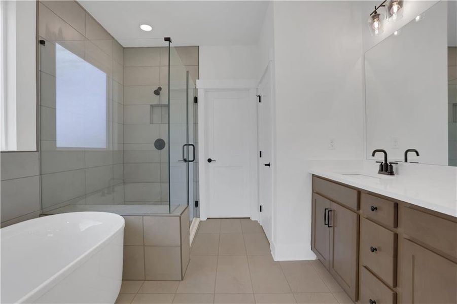 Furnished interior view inside a new home in Marble Tree, Ball Ground (Image 15).