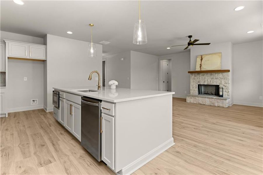 Furnished interior view inside a new home in , Madison (Image 16).