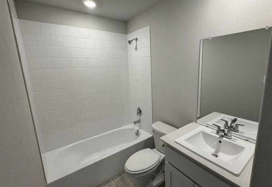 Furnished interior view inside a new home in Monarch at the Meadows, Denton (Image 7).