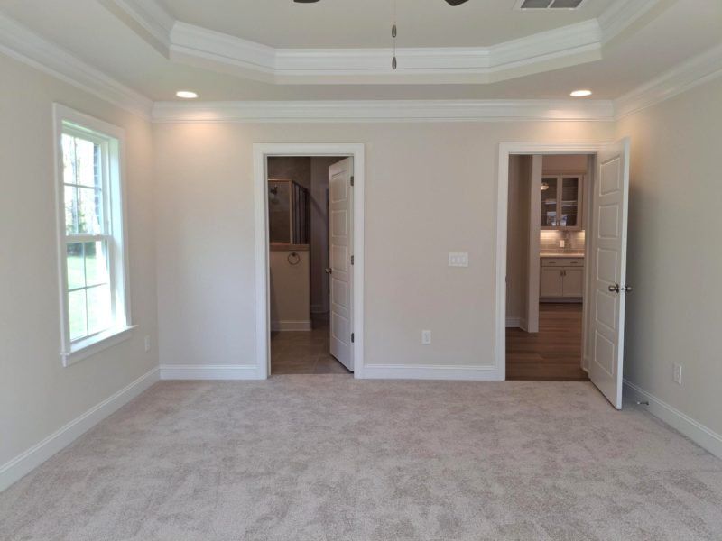 Spacious, unfurnished interior of a new home in Weybridge, Burlington (Image 31). Spacious, unfurnished interior of a new home in Weybridge, Burlington (Image 31).