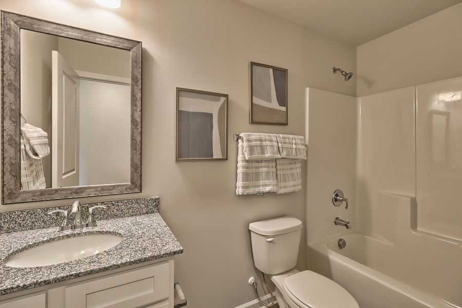 Furnished interior view inside a new home in Crystal Downs, Sumter (Image 18). Furnished interior view inside a new home in Crystal Downs, Sumter (Image 18).