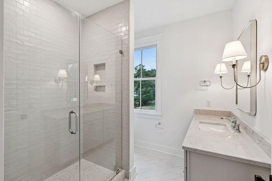 Furnished interior view inside a new home in , Mount Pleasant (Image 16).