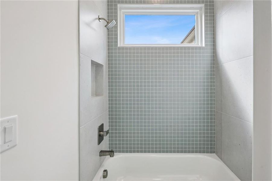 Furnished interior view inside a new home in , Atlanta (Image 10).