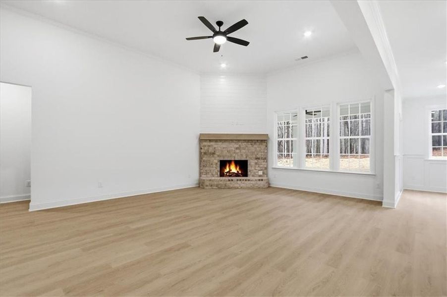 Spacious, unfurnished interior of a new home in , Monroe (Image 37). Spacious, unfurnished interior of a new home in , Monroe (Image 37).