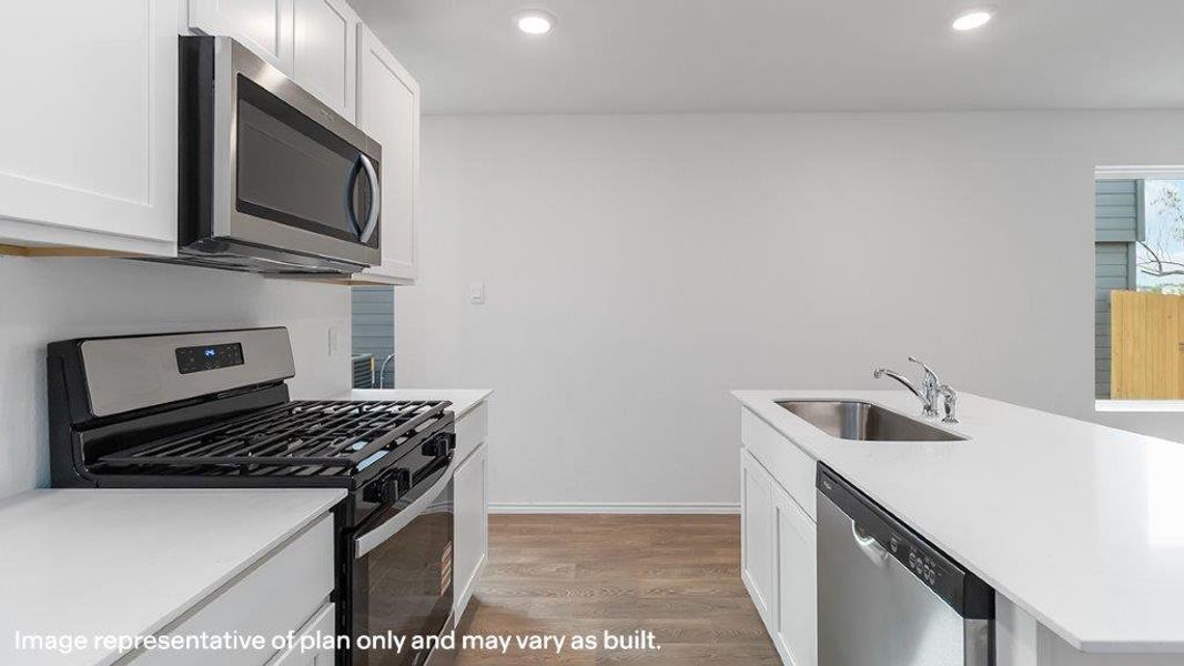 Furnished interior view inside a new home in Blue Ridge Ranch, San Antonio (Image 9).