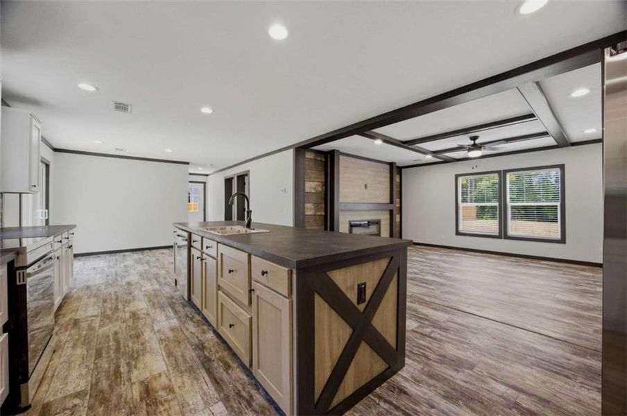 Furnished interior view inside a new home in , Eatonton (Image 7).