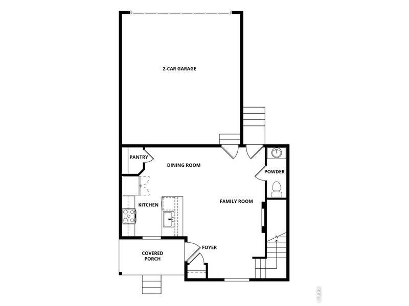 2D floor plan layout of this home in , Berthoud, CO (Image 2). 2D floor plan layout of this home in , Berthoud, CO (Image 2).