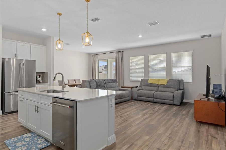 Furnished interior view inside a new home in , San Antonio (Image 11).