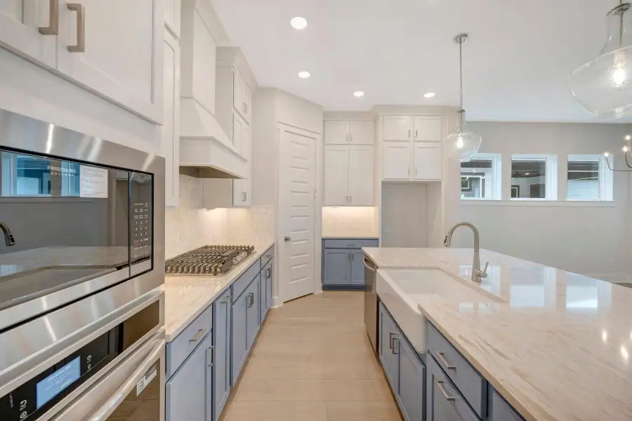 Furnished interior view inside a new home in Two Step Farm - Landmark Row Collection, Montgomery (Image 4).