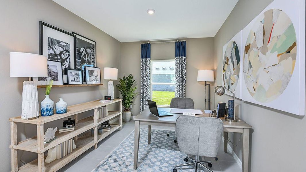 Representative furnished interior of a home built from the Holly by Taylor Morrison in Scenic Terrace, Lake Hamilton (Image 9). Representative furnished interior of a home built from the Holly by Taylor Morrison in Scenic Terrace, Lake Hamilton (Image 9).