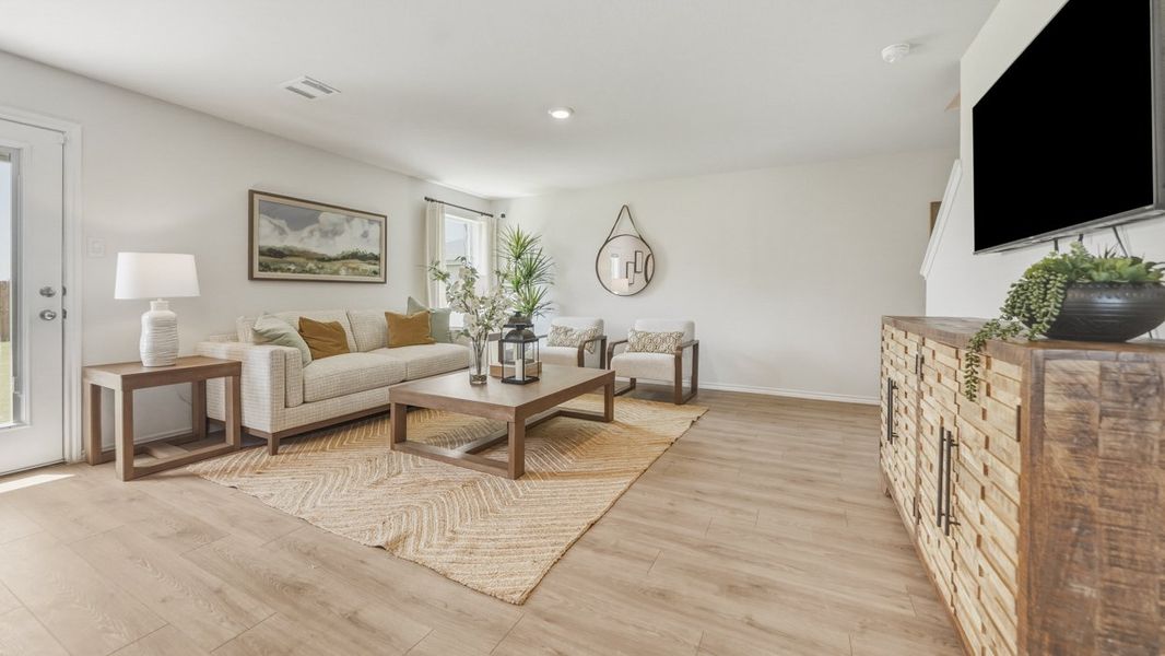 Furnished interior view inside a new home in Creekside Ranch, Blue Ridge (Image 4).