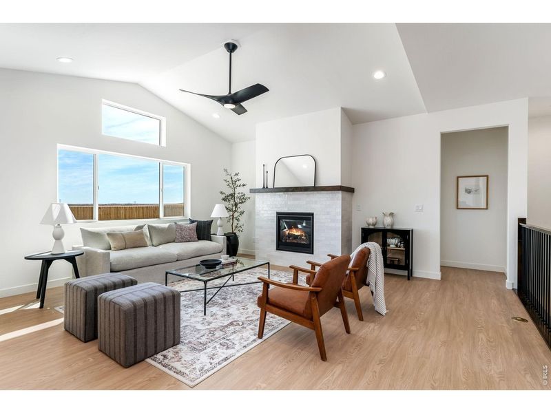 Furnished interior view inside a new home in , Milliken (Image 9).