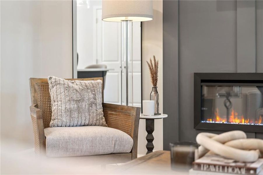 Furnished interior view inside a new home in East Park Village, Kennesaw (Image 27). Furnished interior view inside a new home in East Park Village, Kennesaw (Image 27).