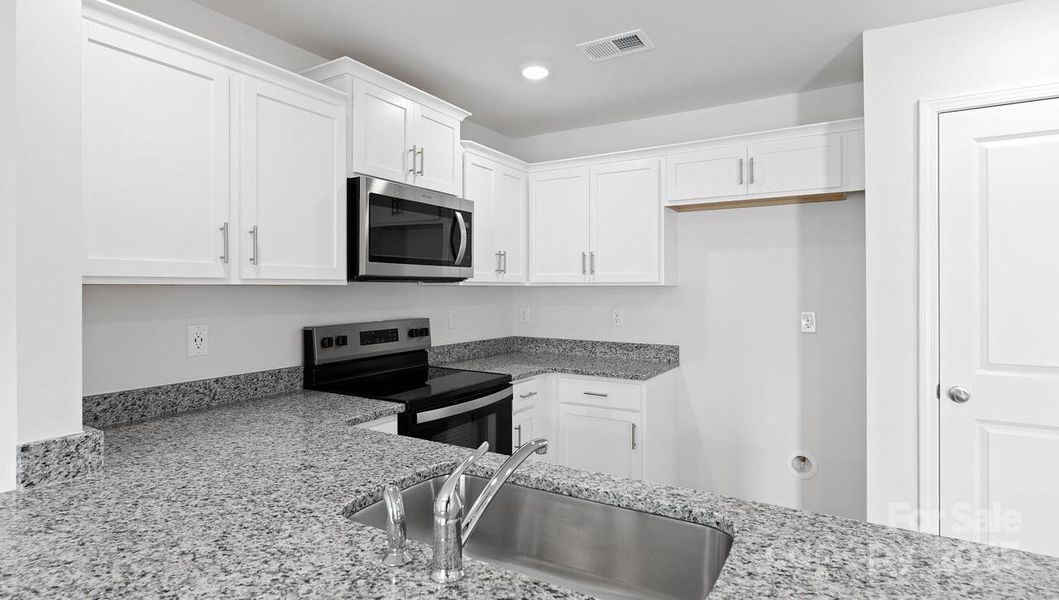 Furnished interior view inside a new home in Clark Creek Landing Townhomes, Lincolnton (Image 3).